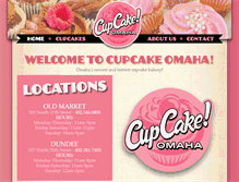 Tablet Screenshot of cupcakeomaha.net
